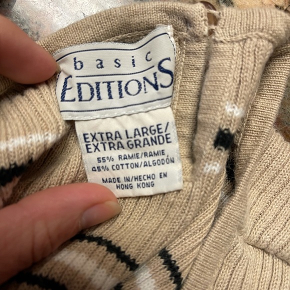 Vintage 70s/80s Basic Editions Sweater vest - Picture 5 of 5